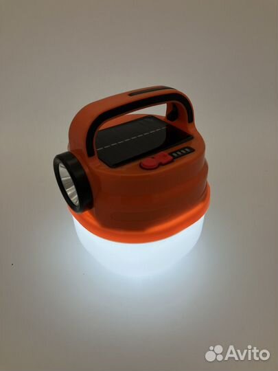 Фонарь кемпинговый солнечная батарея