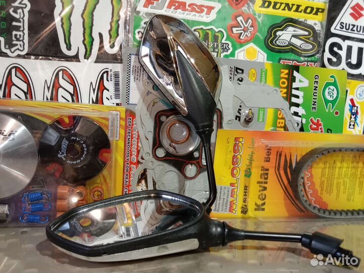 Зеркала на мото 10мм