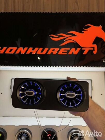 Дефлектора AMG на 2114 с переходником