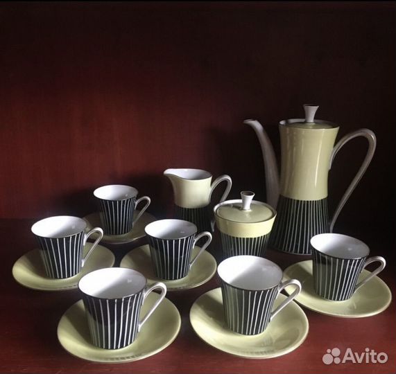 Сервиз кофейный гдр винтаж