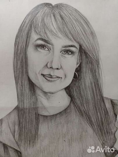 Рисую портреты карандашом на заказ