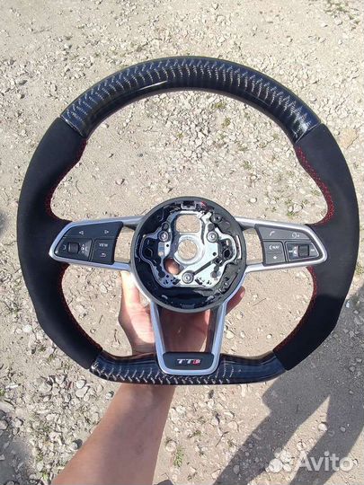 Руль Audi карбон