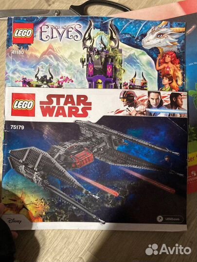 Lego Star Wars 75179 Истребитель сид Кайло Рена