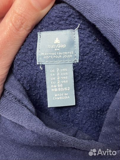 Толстовка GAP для девочки