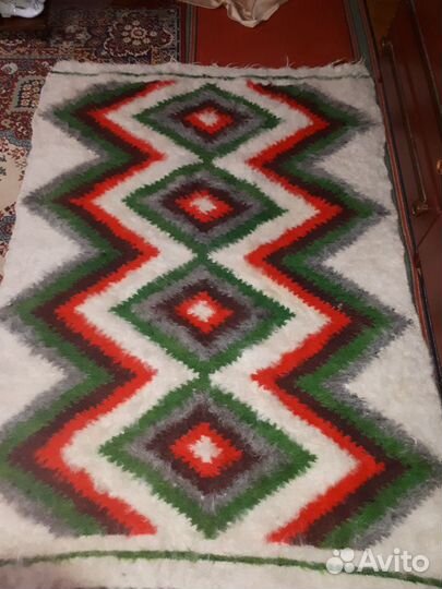 Плед-одеяло из овечьей шерсти -новое