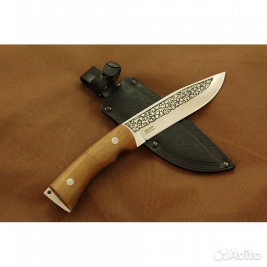 Охотничий нож Стрепет-2, сталь AUS8, рукоять дерев