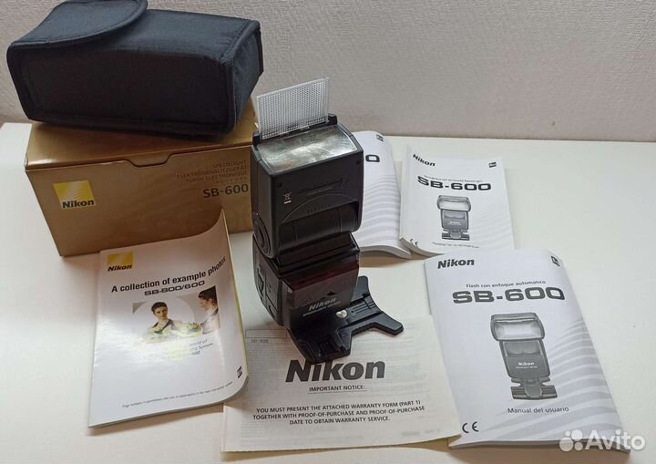 Вспышка Nikon SB-600