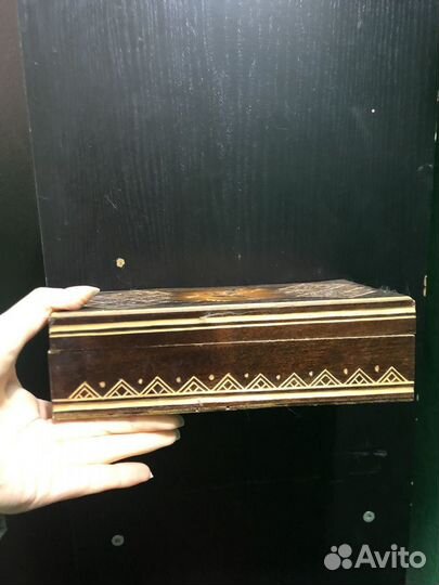 Шкатулка деревянная СССР