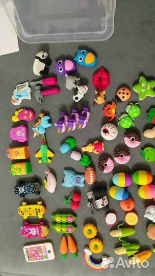 Коллекция ластиков