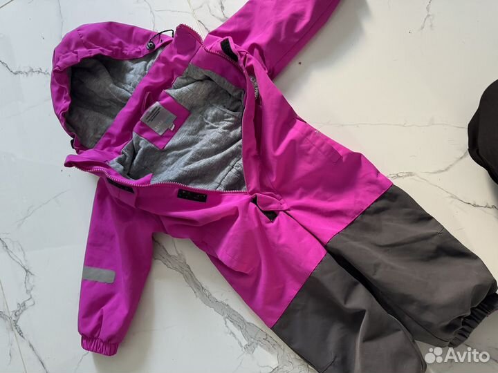 Зимний комбинезон для девочки 86