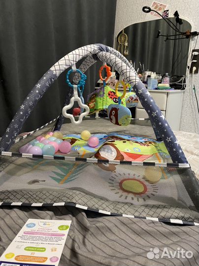Детский игровой коврик новый