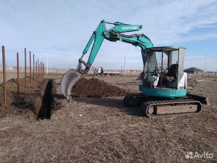 Услуги экскаватора