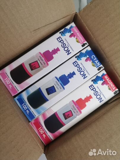 Чернила для принтера epson