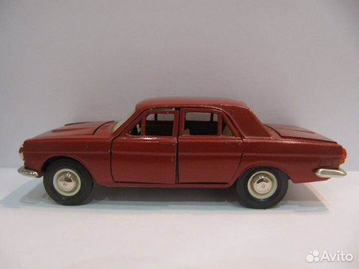 Волга газ 24 А14 Бордовый цвет