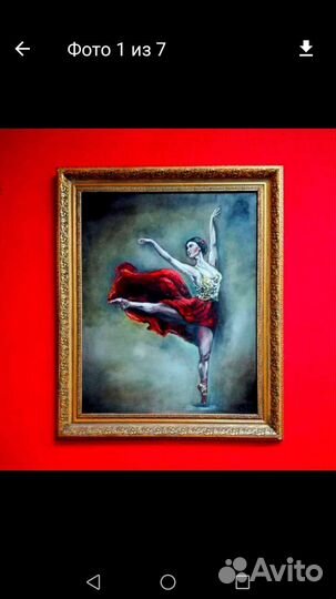 Картина ручной работы