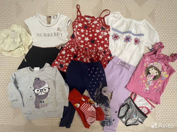 Вещи пакетом на девочку