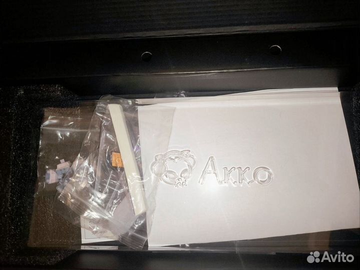 Клавиатура проводная Дарк проджект x akko 5087S