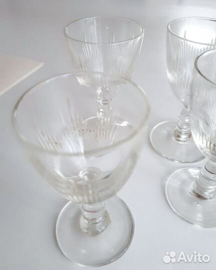 Антикварные рюмочки Мальцов