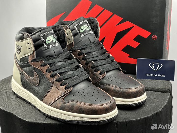 Кроссовки Nike Air Jordan 1 High OG Patina