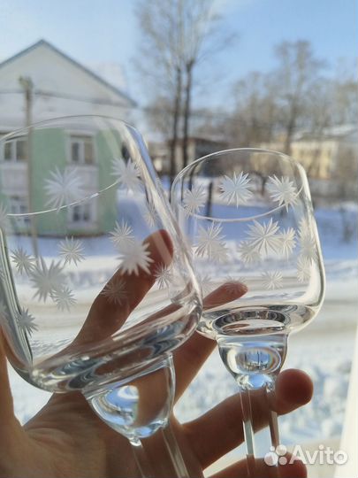 Хрустальные фужеры