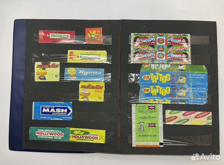 Альбом Этикетки Фантики Вкладыши