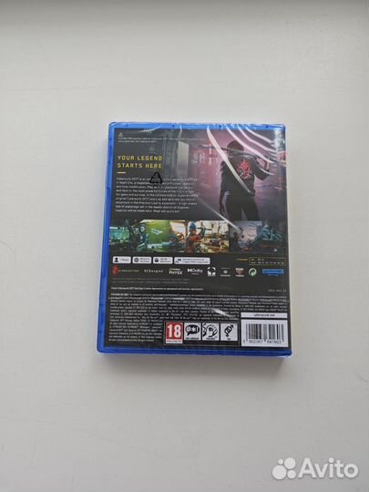Диск Cyberpunk 2077 Ultimate Edition PS5 (новый)