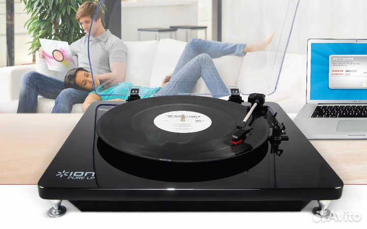 Виниловый проигрыватель Ion Pure LP
