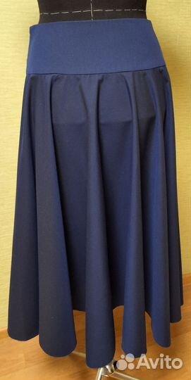 Юбка синяя 48 разм.M.Reason