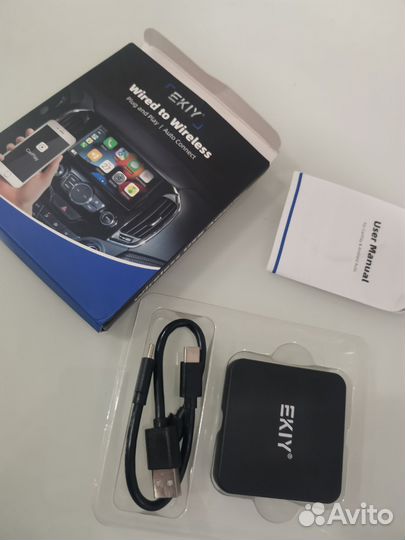 Бепроводной адаптер Apple Carplay Android Auto Box