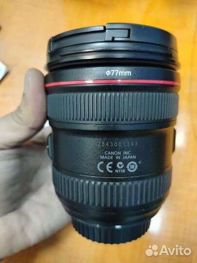 Объектив Canon ef 24 70mm f 4l is usm