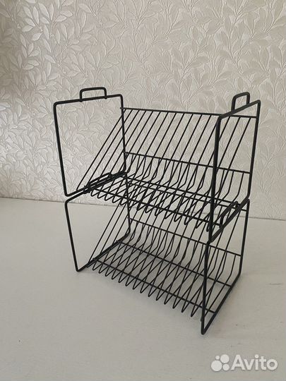 Подставка для виниловых пластинок/cd дисков