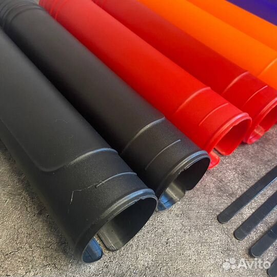 Защита пера (ломов) вилки эндуро мотоцикла