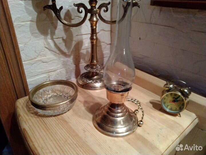 Бронзовый подсвечник