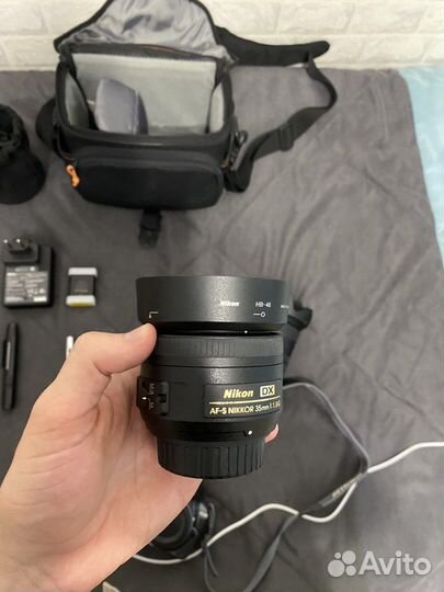 Фотоаппарат Nikon d5300 + 2 объектива