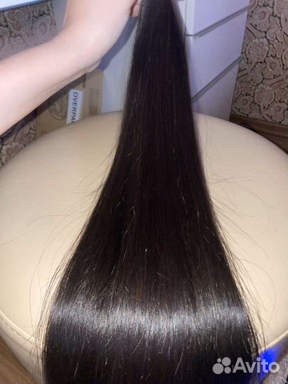 Волосы натуральные срез 70см Luxe