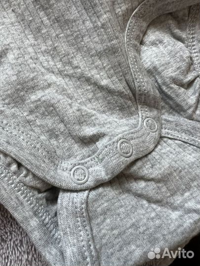 Боди в рубчик h&m 86