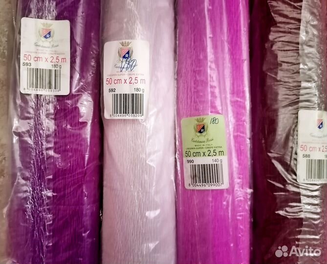 Гофрированная бумага италия