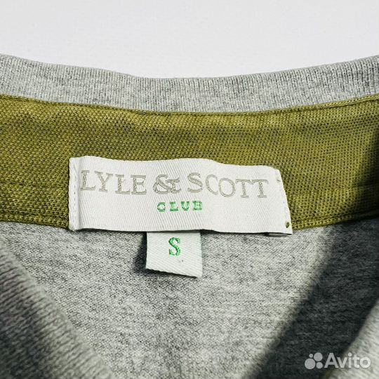 Оригинальная футболка-поло Lyle & Scott (S)