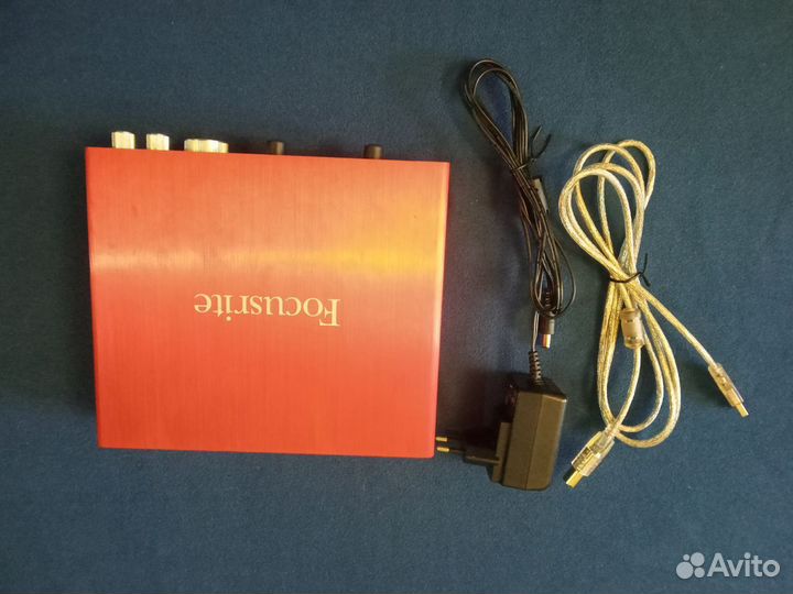 Внешняя звуковая карта focusrite scarlett 6i6