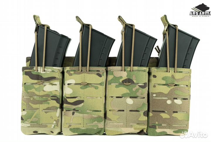 Подсумок штурмовой 2.0 на 4 магазина Ars Arma