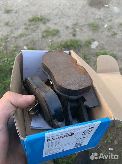 Тормозные колодки передние opel astra h 04