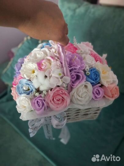 Букет из мыла