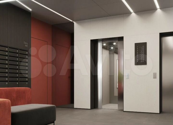 2-к. квартира, 50,8 м², 4/23 эт.