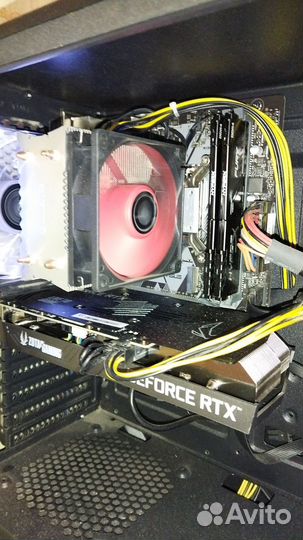Процессор i5 9400f с материнской платой и куллером