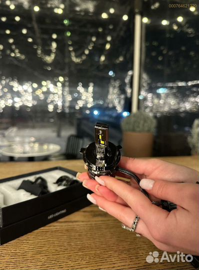 LED лампы H4 +500% к свету