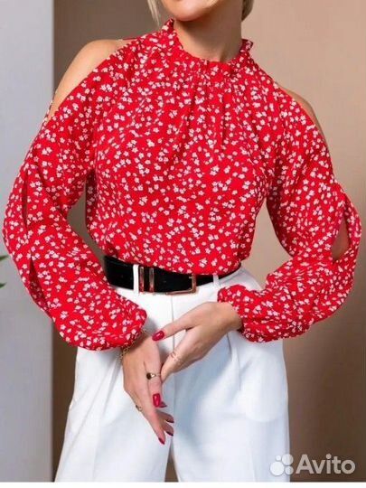 Блузка женская офисная нарядная