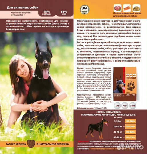 Корма для собак