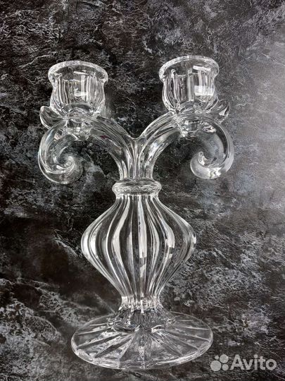 Подсвечник хрустальный СССР