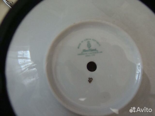 Фруктовница трехярусная фарфор Мадонна Чехия бу