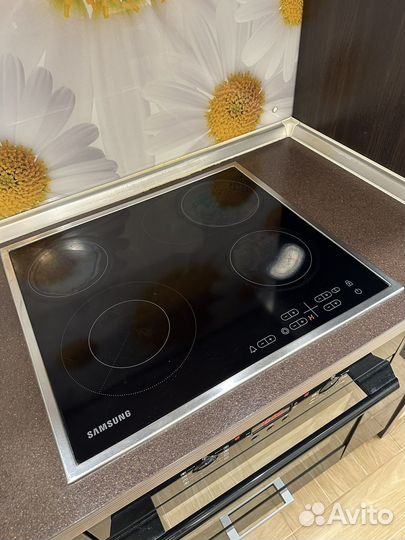 Варочная панель samsung с трещиной